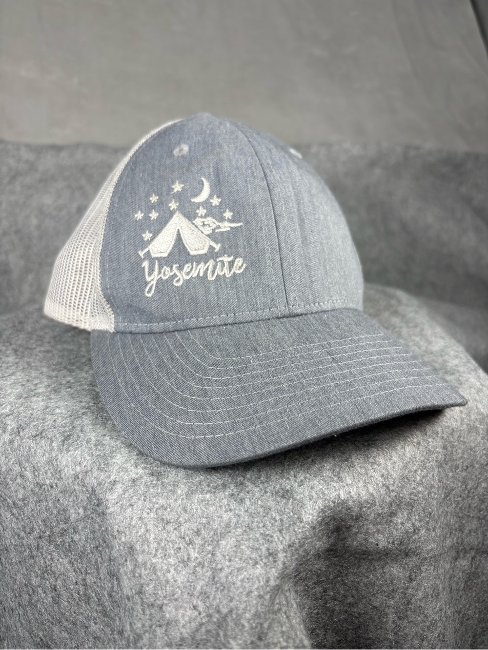 Yosemite National Park Richardson 112 Gray Trucker Snapback Hat